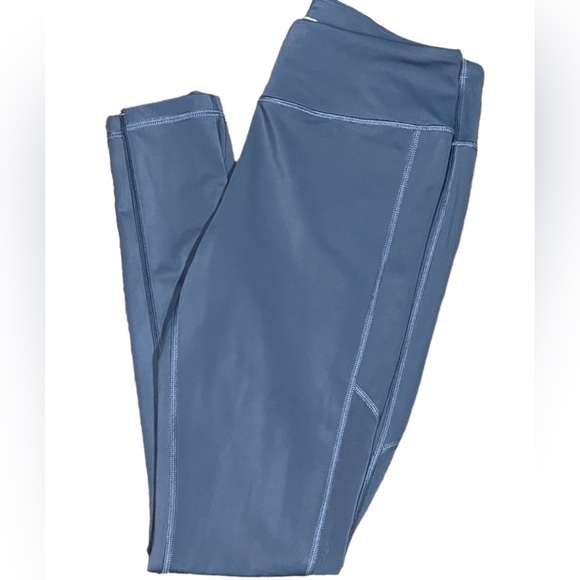 💪Victoria’s Secret Sport Gray Mesh Side Panel Leggings Yoga Tight Size Small MR - Picture 12 of 16